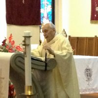 Mons. Elio Pierattoni alla Messa delle 18.00